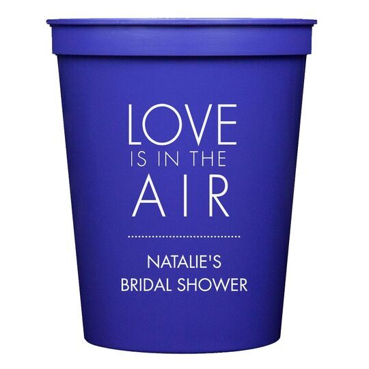 Love is in the Air Stadium Cups